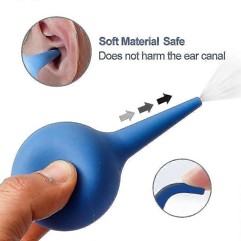 2Er Pack Ohrwachs Entfernung Spülreinigung Kit Ohrspritze Glühbirne Luft