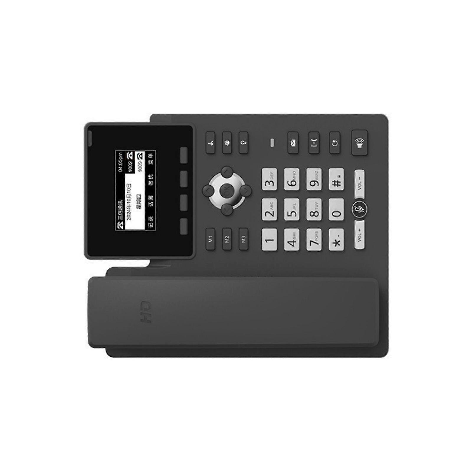 Advanced IPs Desk Phone With Color LCD Screen Voice Quality And Support For 6 SIP Accounts For Busy Professionals Multicolor