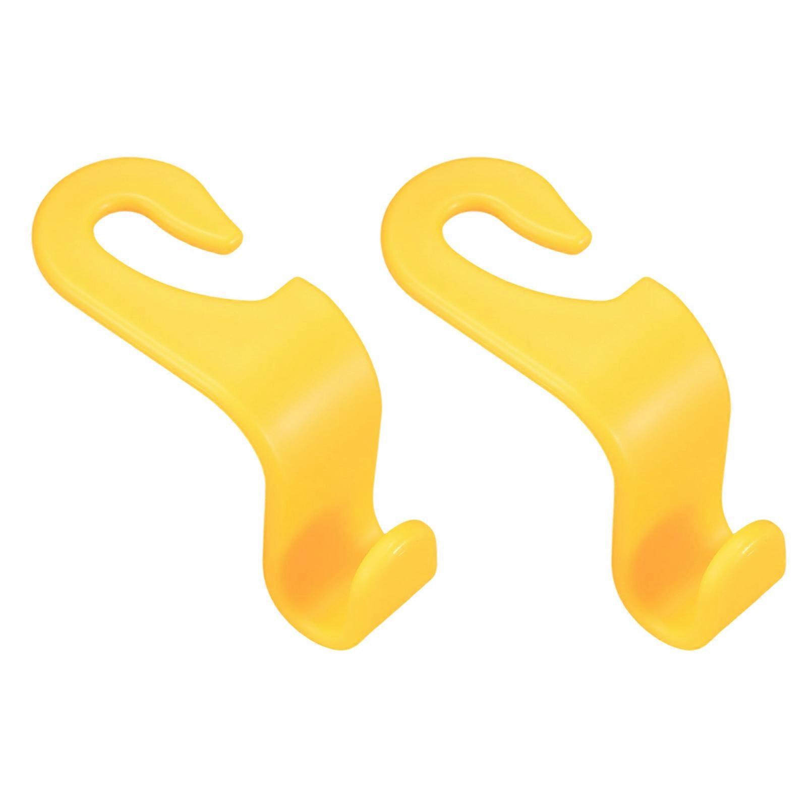 High Capacity Auto Seat Hook Organizer For Rear Storage Practical Vehicle Accessories And Stylish Interior Customization Multicolor