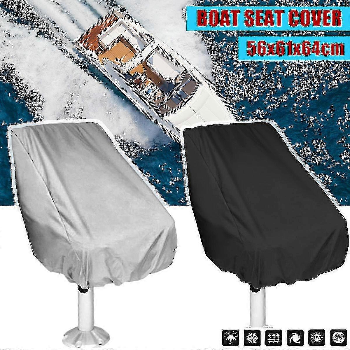 Waterproof Pontoon Captain Seat Cover Polyester Material
