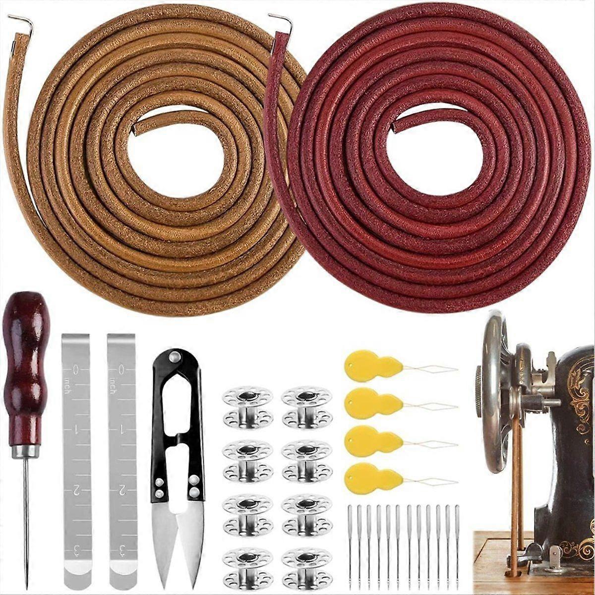 2 PCS Treadle Sewing Machine Belt