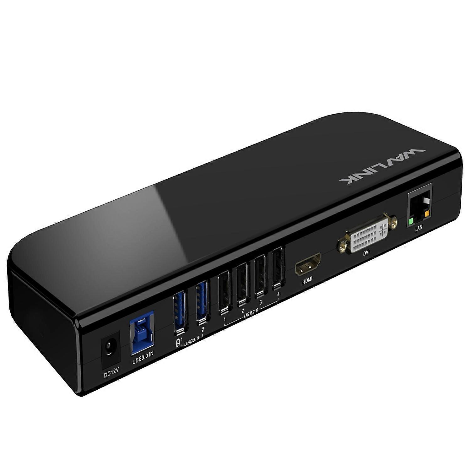 WAVLINK UG49DK1 13 In 1 USB-C Hub Dual Display Docking Station For Windows Mac Chrome Android