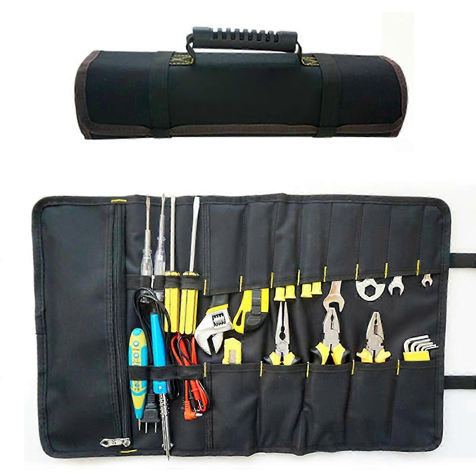 Accessories Case Organizer Holder Pocket Toolkit Storage Bag Thickened Multifunction Multi-function Black Tools Pouch