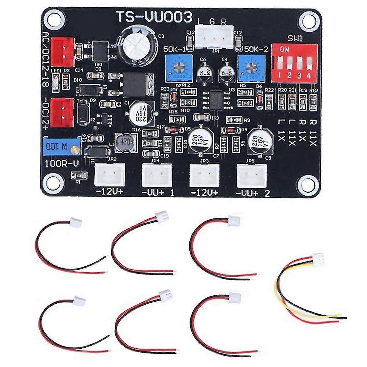 -VU003 VU Meter Driver Board Adjust VU Meter Driver Panel Backlight High-Frequency Low-Pass Panel Accessories