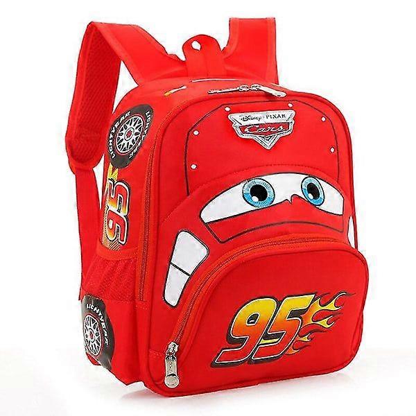 Disney Cars Story Theme Kids Backpack for Children - Red