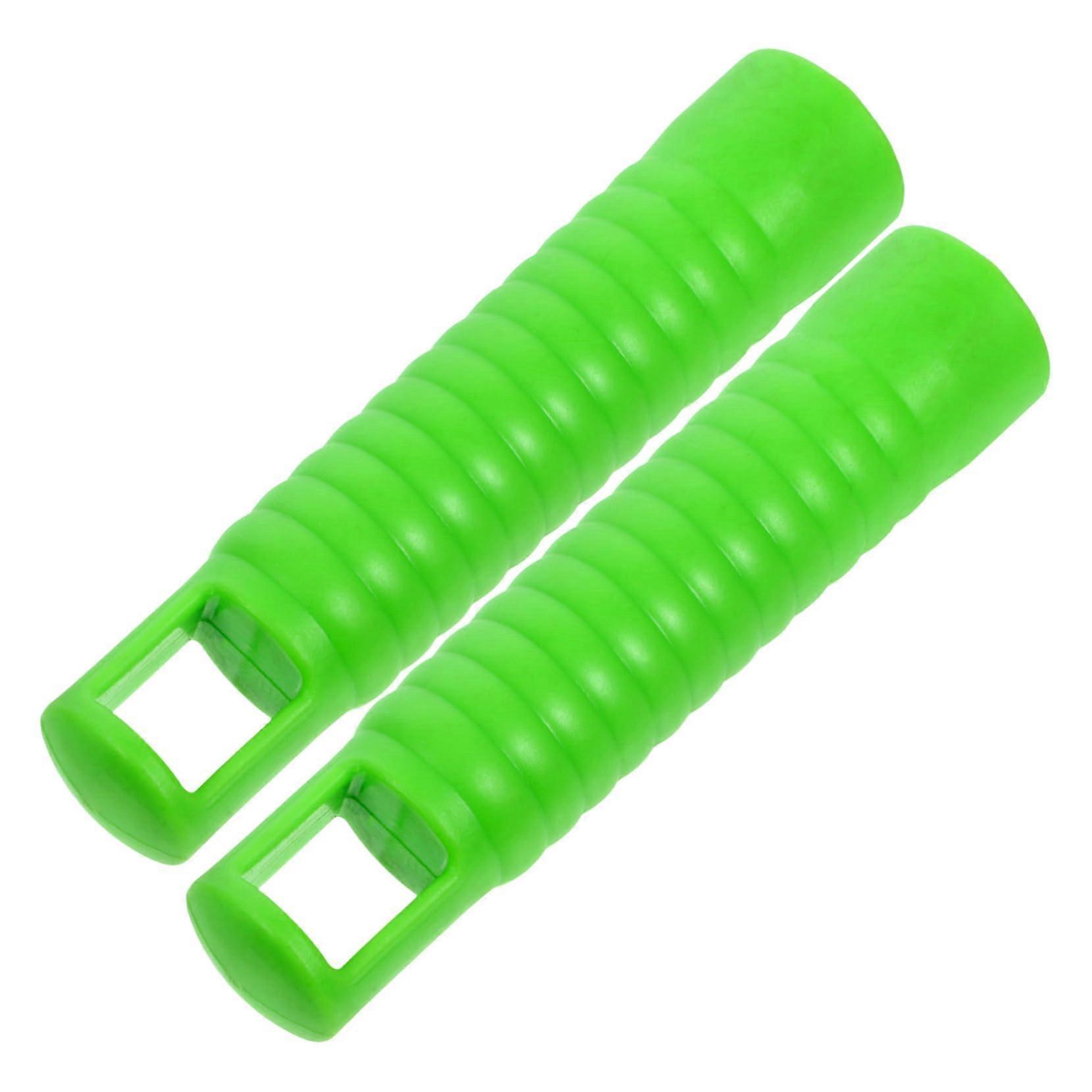 Mop Handle End Cap 2 Pack Durable Plastic Grip Replacement for Broom or Dustpan Rods