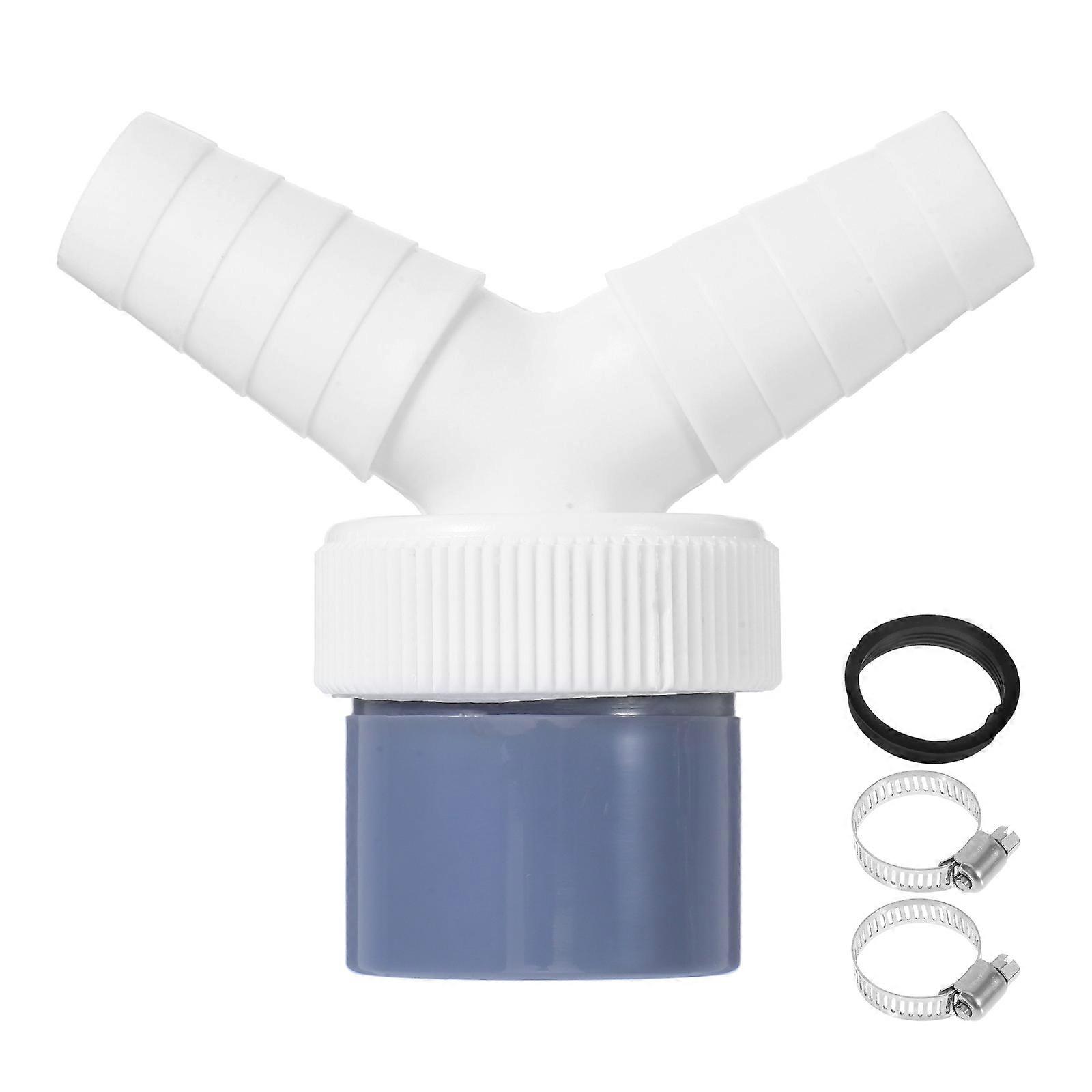 Universal Washing Machine Drain Hose Connector Durable Plastic Leakproof Design Easy Installation Assorted Color