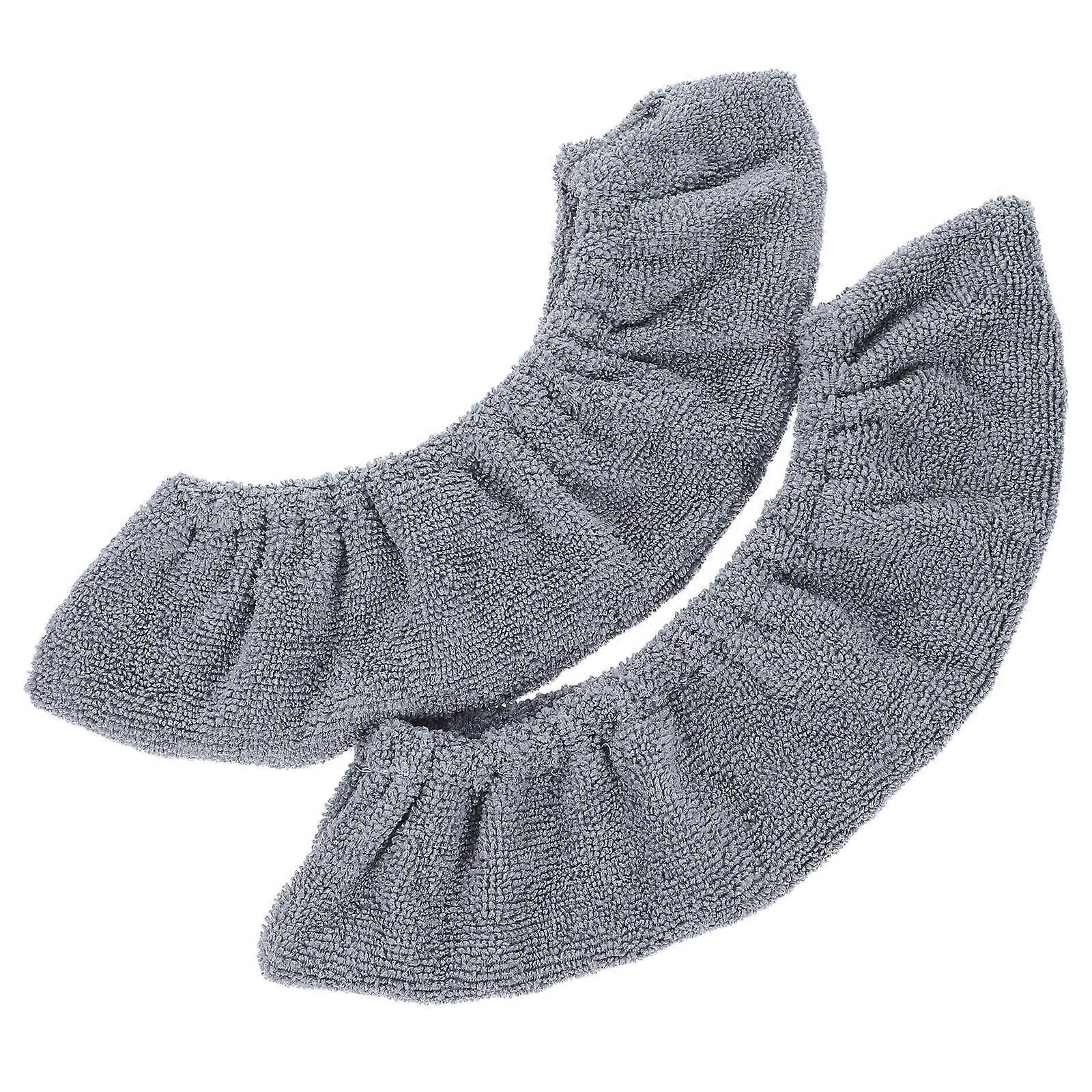 Elastic Skate Covers Ice Skate Guard for Protection 1Pair Long Plush Adjustable