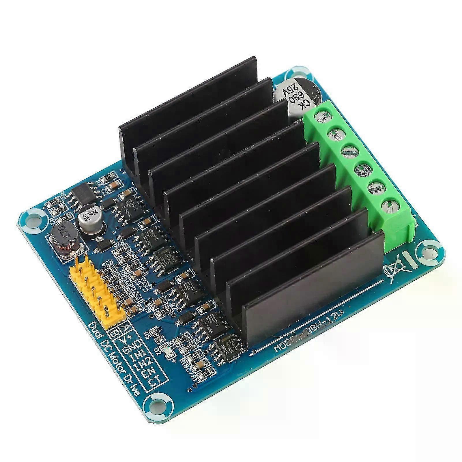 DC5-12V 0A-30A channel H bridge Motor Driver Board Module Driver Module Motor Controller Motor Driver Speed Controller