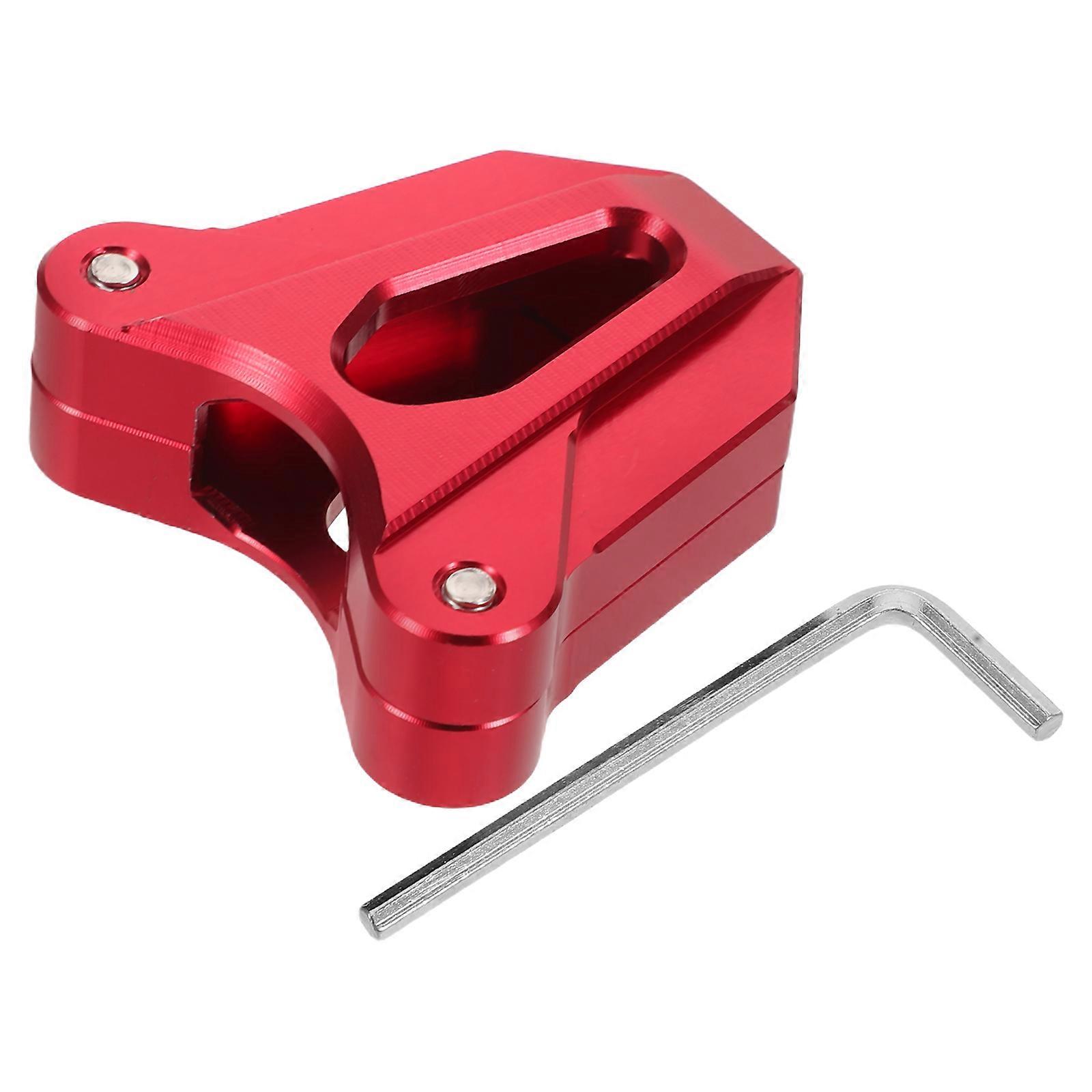 Red Aluminum Motorcycle Key Cover for Automotive Use Lightweight Stylish Key Sleeve  Fits Most Key Fobs