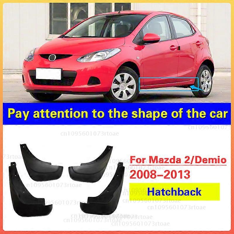 Car Mud Flaps For Mazda 2 / Demio Ge Hatch Hatchback 2008-2013 2009 2000 For Fender Splash Guards Mudflaps Mudguard Accessories