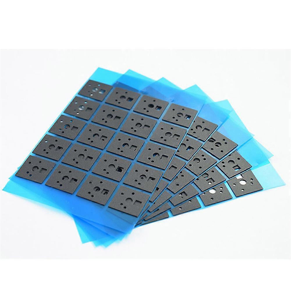 Mechanical Keyboard Imported Under-axis Pads Poron Material Switch Spacers Buffer Pads Hot-Swap Soldering 100 PCS