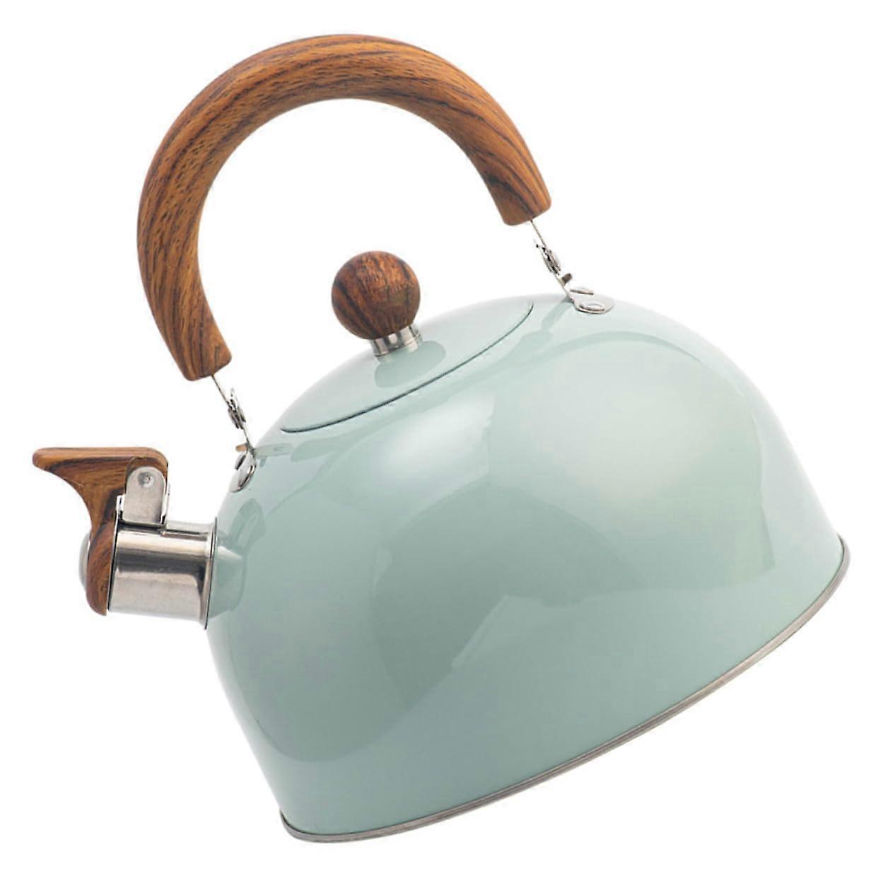 Whistling Tea Kettle Stainless Steel for Gas and Induction Stove with Loud Alert and Large Capacity