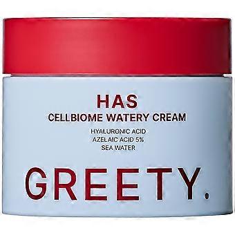 GREETY – HAS CELLBIOME WATER CREAM, 100 ml feuchtigkeitsspendende und beruhigende Creme