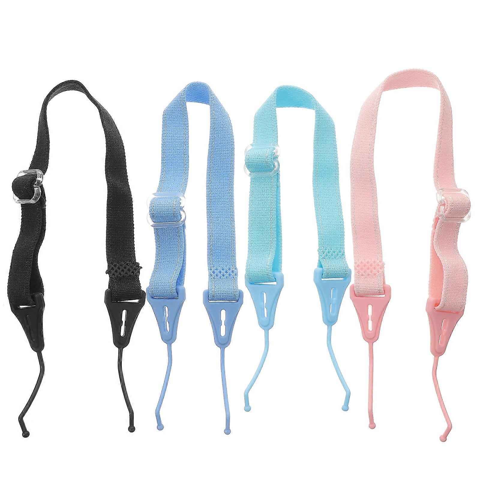 Elastic Glasses Holders Adjustable Eyeglass Straps for 4Pcs Set