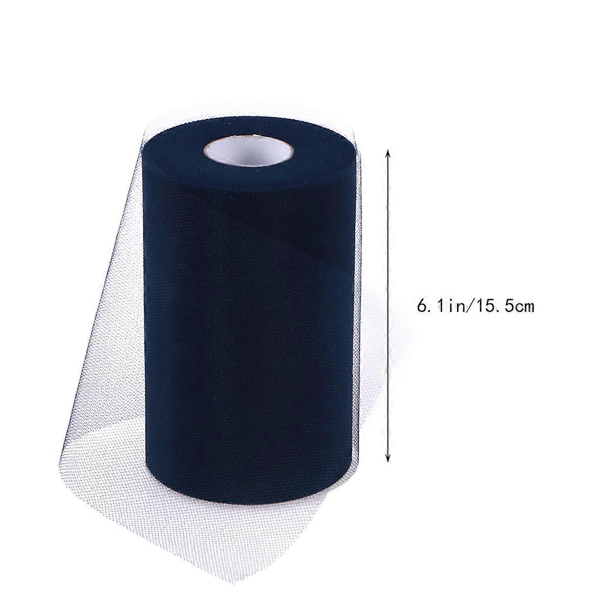 American Mesh Tulle Rolls for DIY Projects 1 Roll Dark Blue