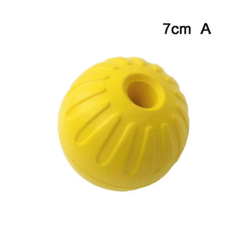 7/9cm Rubber Ball Dog Training Ball Fetch Bite Toy Indestructible Chew Play Fetch For Dog Interactive Pet Toys