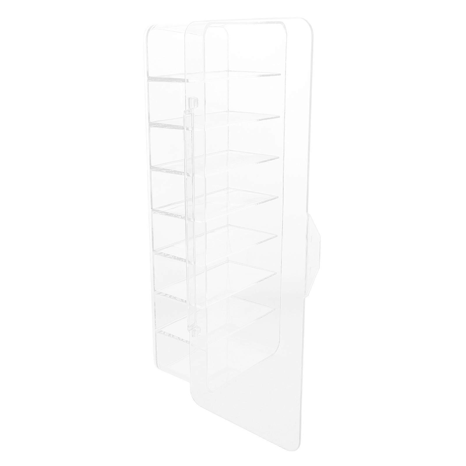 Transparent 1:64 Scale Car Model Storage Bin with Elegant Design for Organized Display and Easy Access