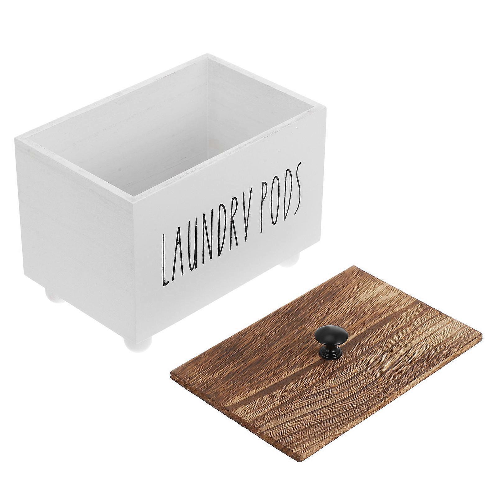 Laundry Pod Storage Container for Laundry Room Organization