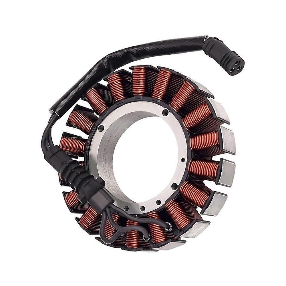 Motorcycle Generator Stator Coil Assembly Replacement with Stable Power Output and OEM Fitment
