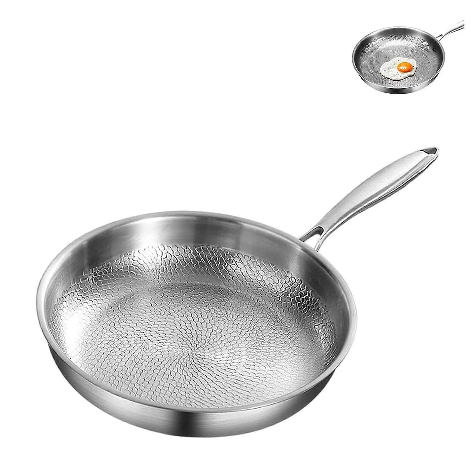 Titanium Non Stick Fry Pan 26cm Scratch Resistant Even Heat Ceramic Skillet for Cooking