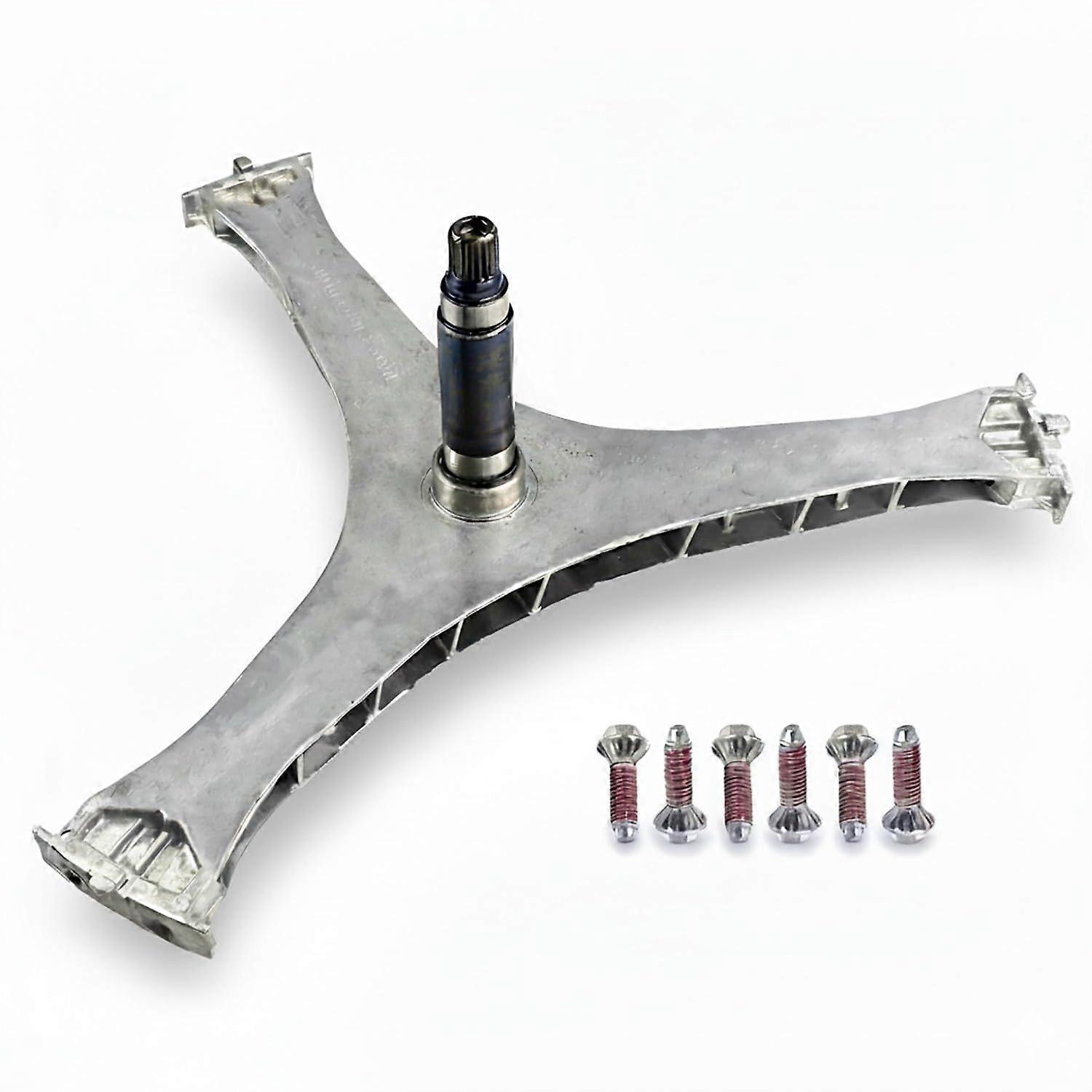 DC9717004B Flange Shaft Assembly with Spider Arm, Noise Reduction, Corrosion Resistant for Samsung