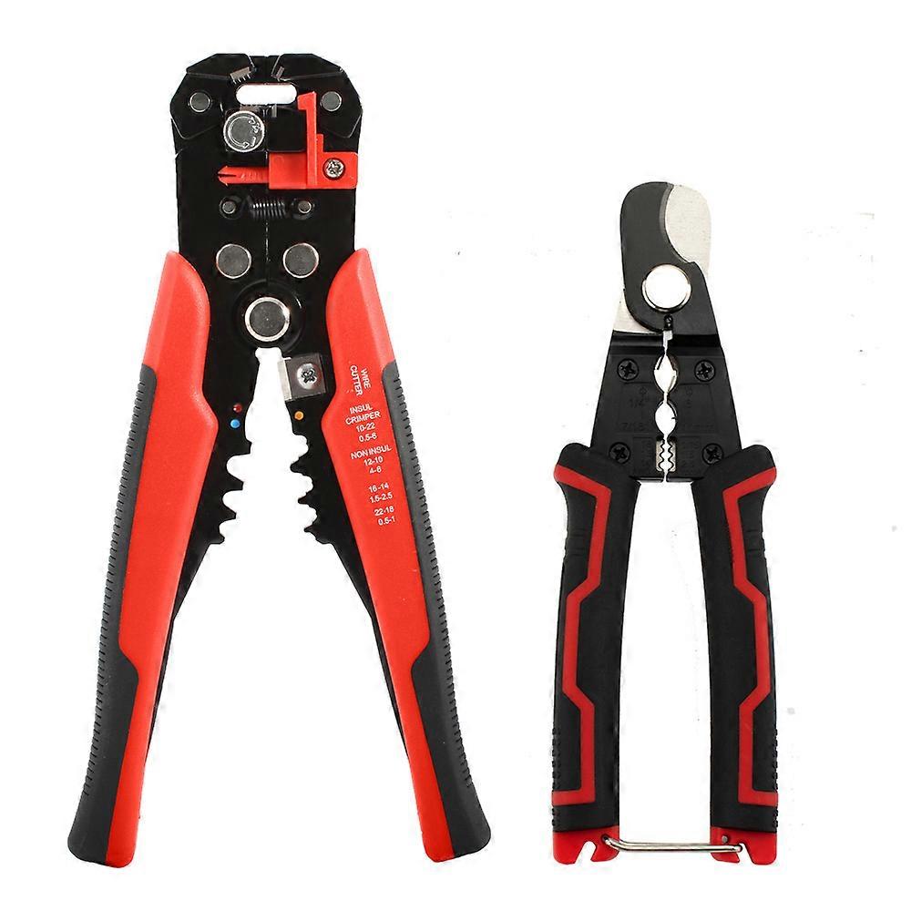 Crimper Cable Cutter Terminal Hand Tool Adjcomtable Automatic Wire Stripper Multifunctional striping Crimping Pliers