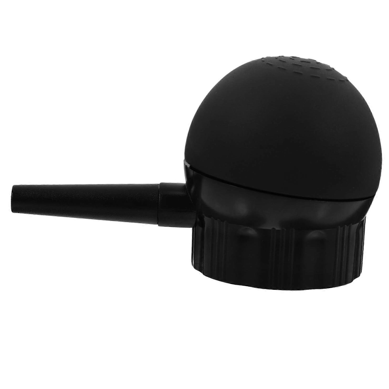 Hair Fiber Applicator for Precise Root Coverage and Thinning Area Targeting Black Hairline Tool