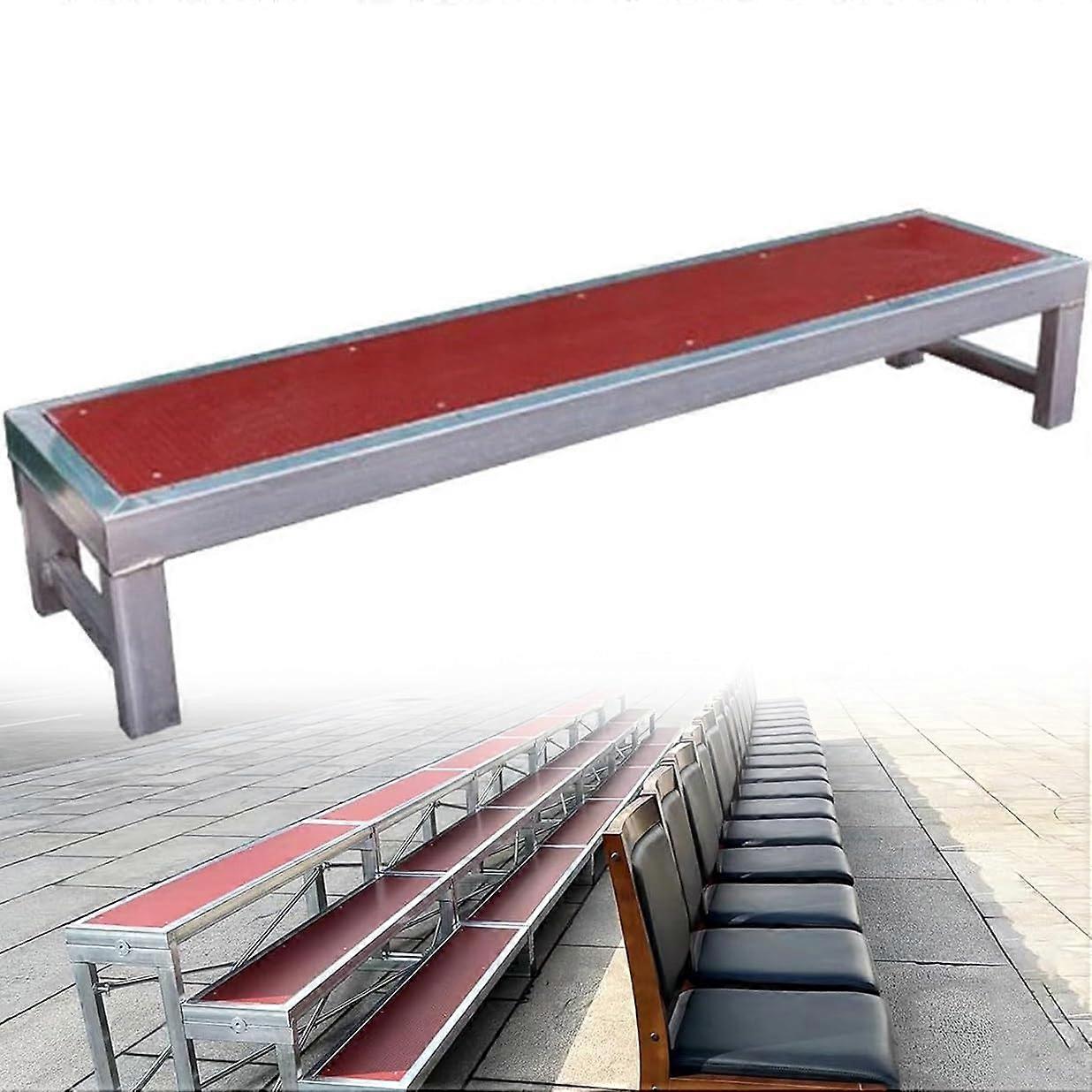 Choir Risers with SlipResistant Surface, Adjustable Heights, Foldable Stage Platform for Church and School