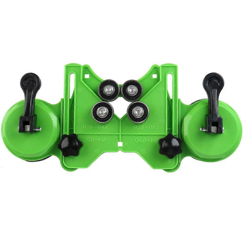 Punch Drill Guide Drills Hole Centering Positioning Glass Tile Opening Locator Adjustable 4-83mm Guide Hole Locator Double Suction Cup