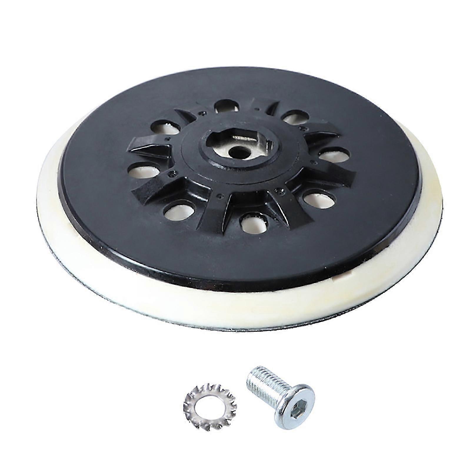 6inch Sander Pad 17 Dust Hole Easy Installation Replacement Multi-function Abrasive Sander Backing For Automotive