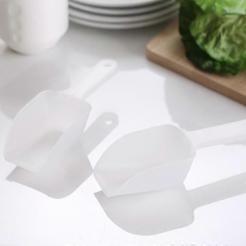 Multi Purpose Plastic Kitchen Scoops Canisters Ice Scooper Freezer Rice Spoon