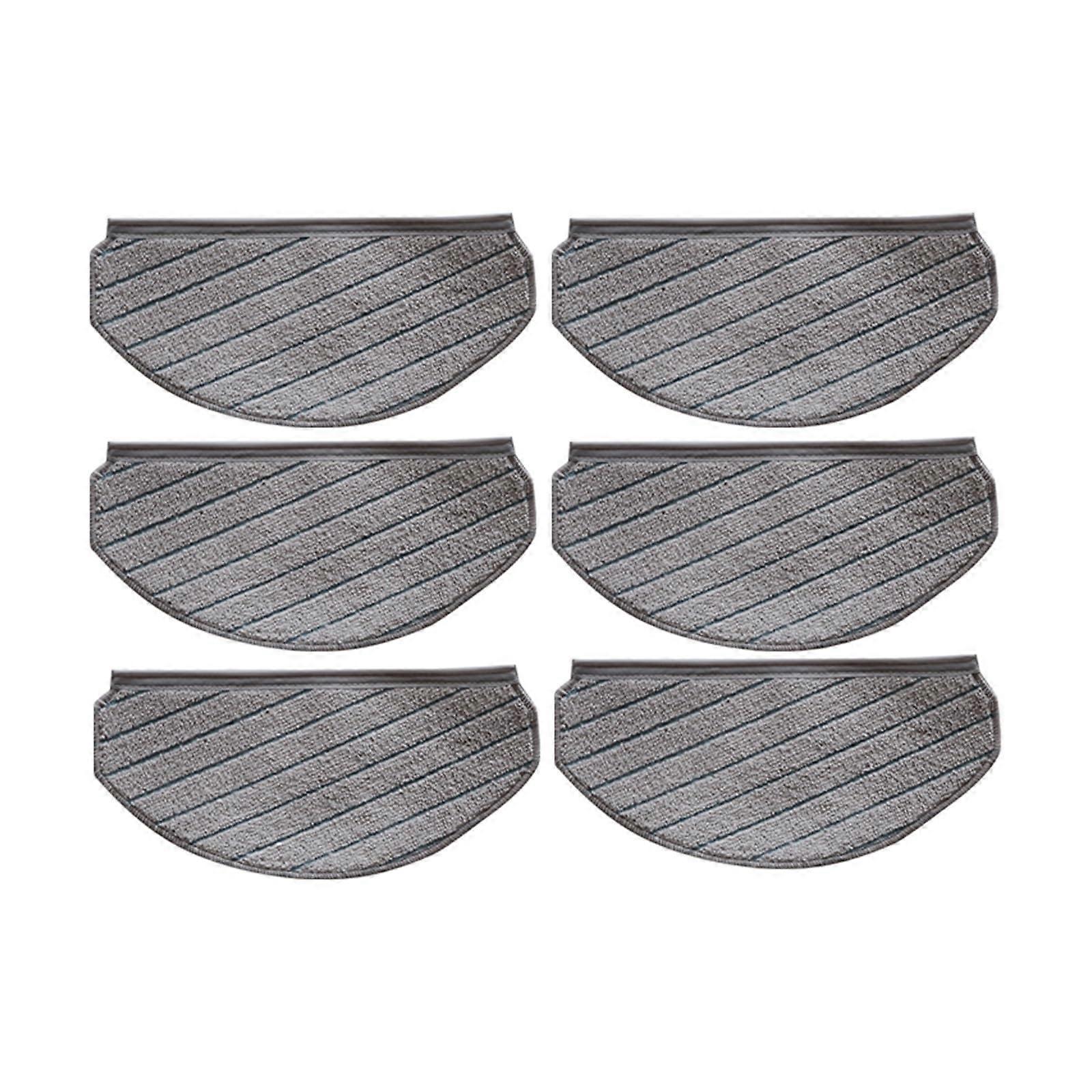 Robot Vacuum Mop Pad Holder with 6pcs Replacement Pads for Yeedi C12 Pro Plus