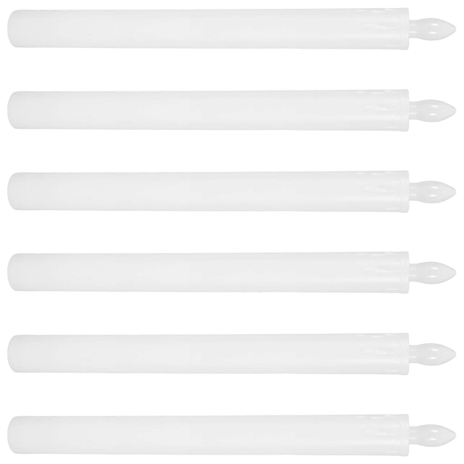 Electronic Candle Light Flameless Candle Flickering Function 6Pcs Set