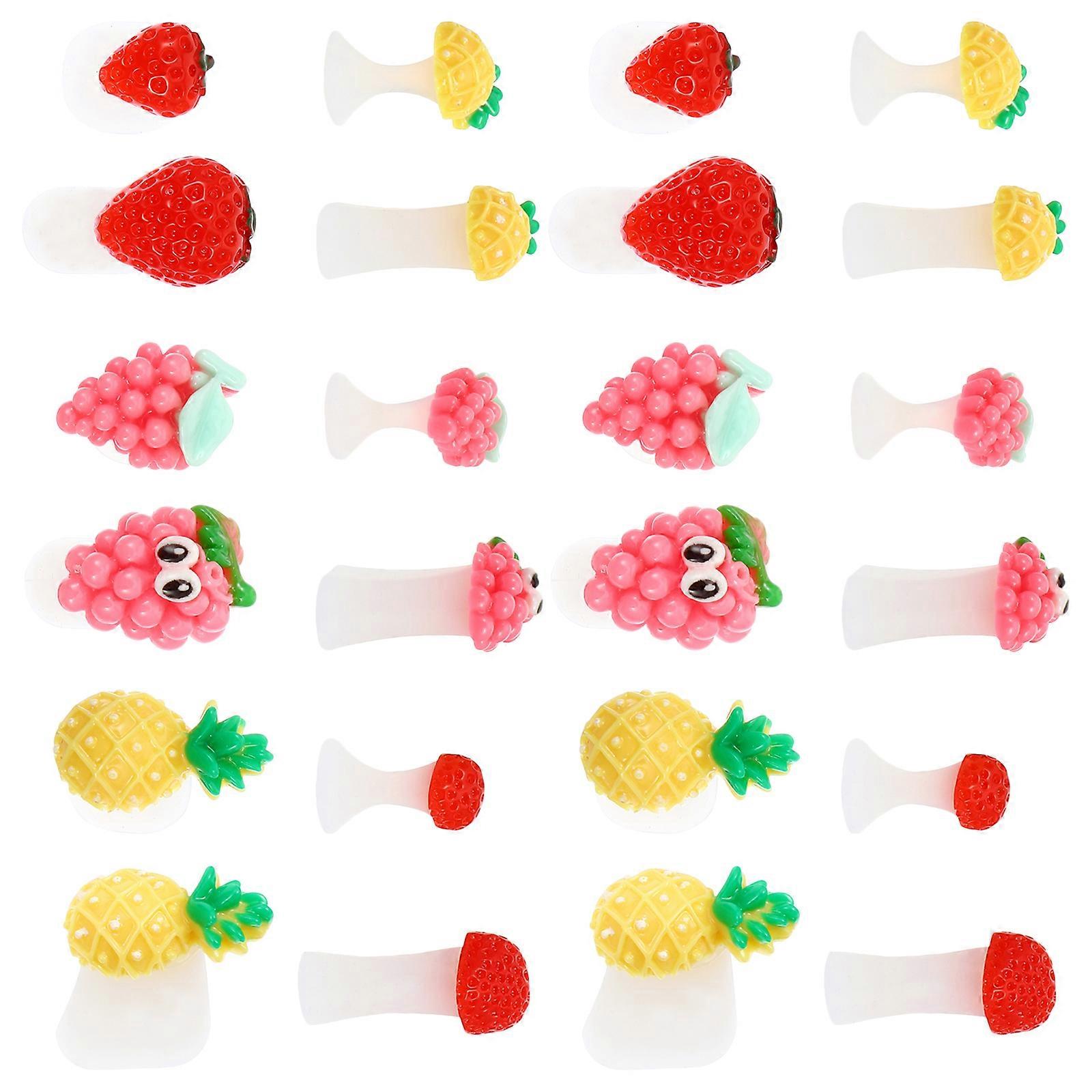 Silicone Toe Spacers Toe Nail Polish Separators for Pedicure 24Pcs Set