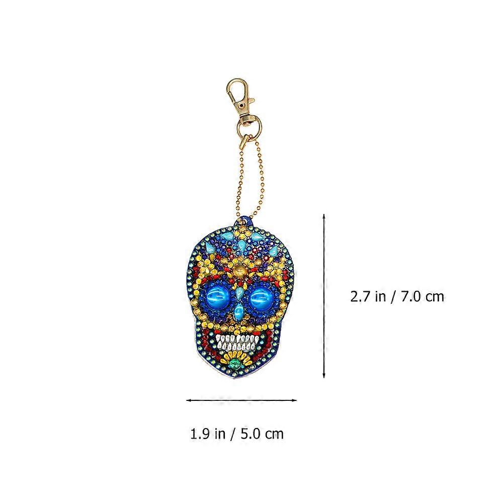 Skull Key Ring DIY Accessories for Decor 1Set