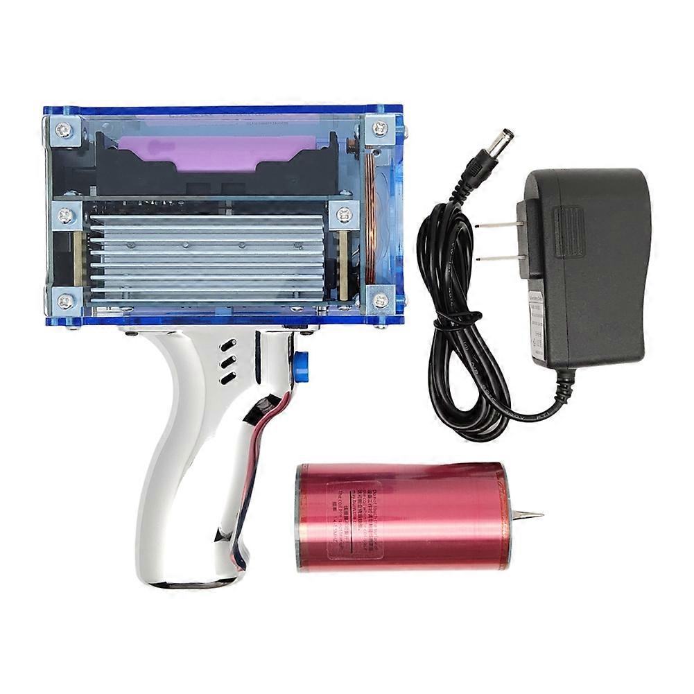 Portable Handheld Tesla Coil 3.0 PRO Version 0-500uS 7-Level Adjustable Power Pulse Width Arc Generator US PLUG