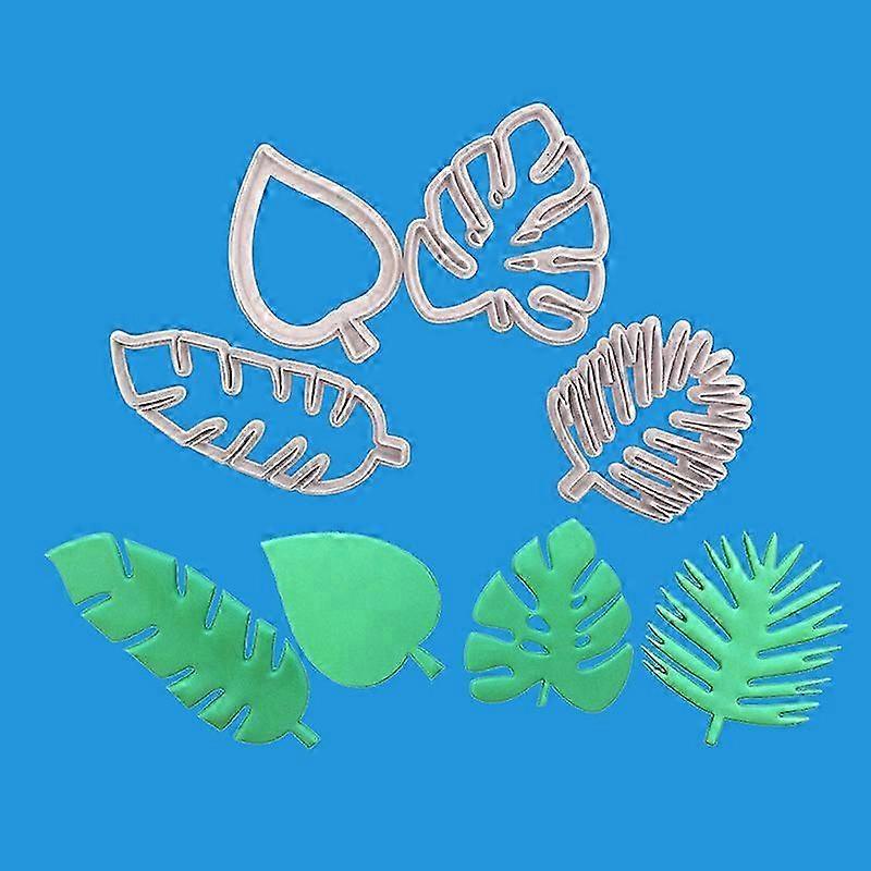 25-26 Polaoyi 4-piece tropical leaf mold