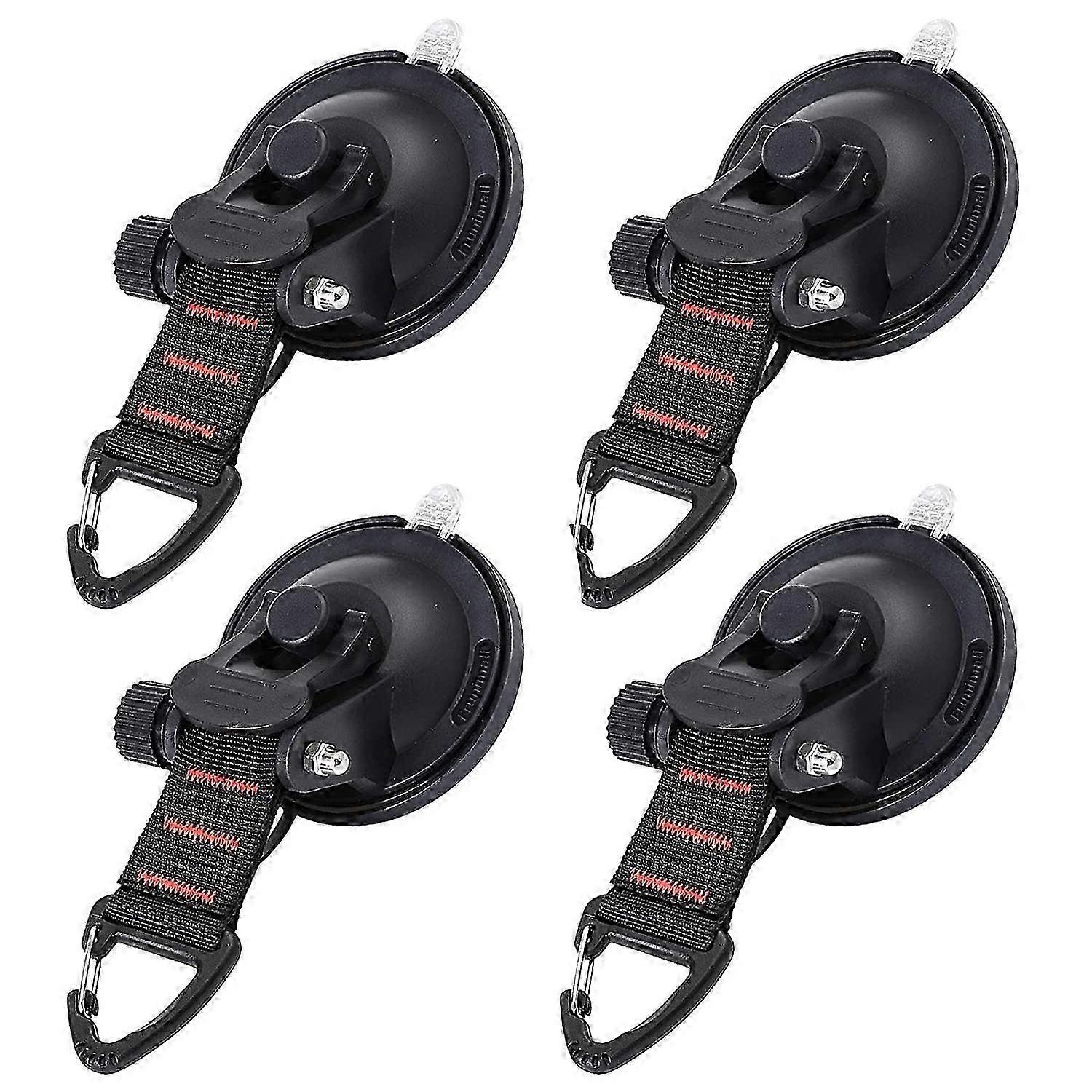2025 4 Pack Suction Cup Anchor Washable Multi-Function Suction Cup Anchor Hook