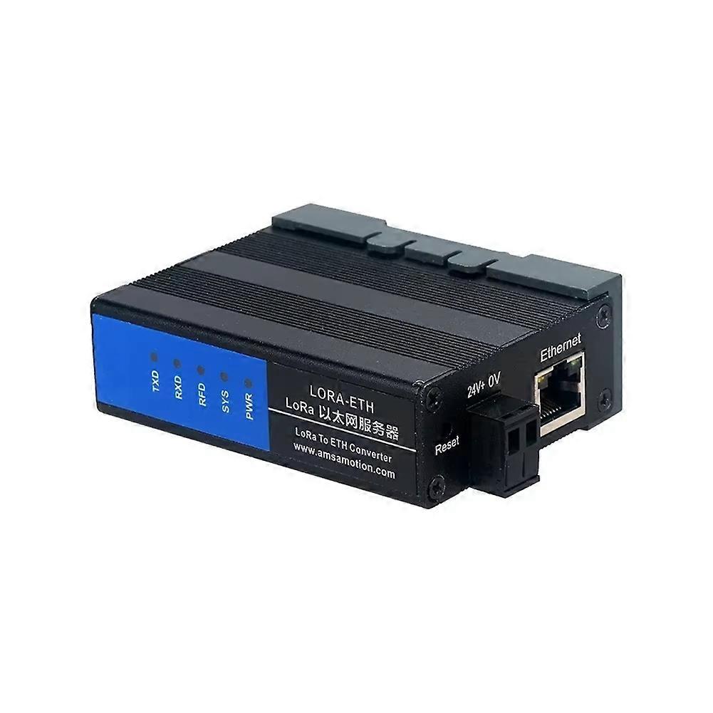 LORA-ETH Ethernet Modbus TCP UDP Client Transparent Transmission Server Module 433M RF Remote Transceiver 10meters