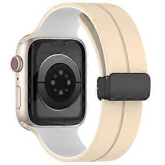Correa para Apple Watch Series 11 10 42 mm/9 8 7 41 mm/SE3 SE2 SE 6 5 4 40 mm/3 2 1 38 mm Bicolor S