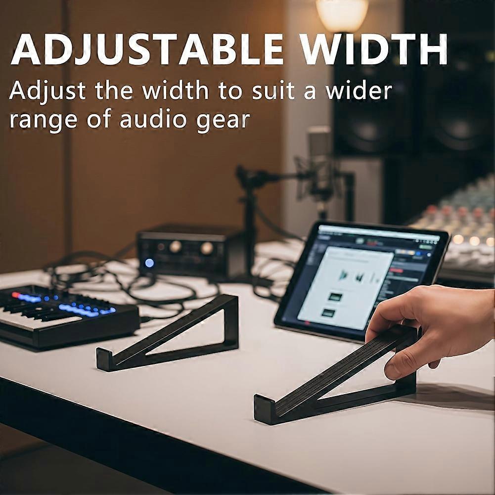 Audio Interface Stand Computer Keyboard Stand Desk Keyboard Holder Solid Triangle Frame
