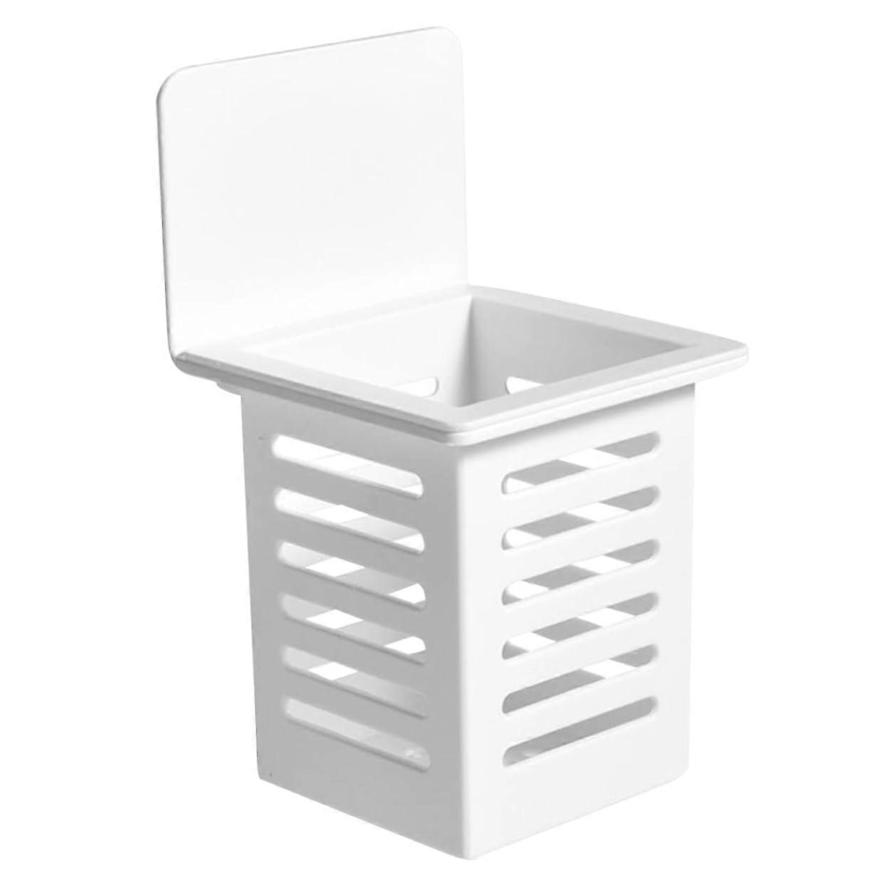 Wall Mounted Utensil Holder with MultiFunctional Chopsticks Storage Rack for Kitchen