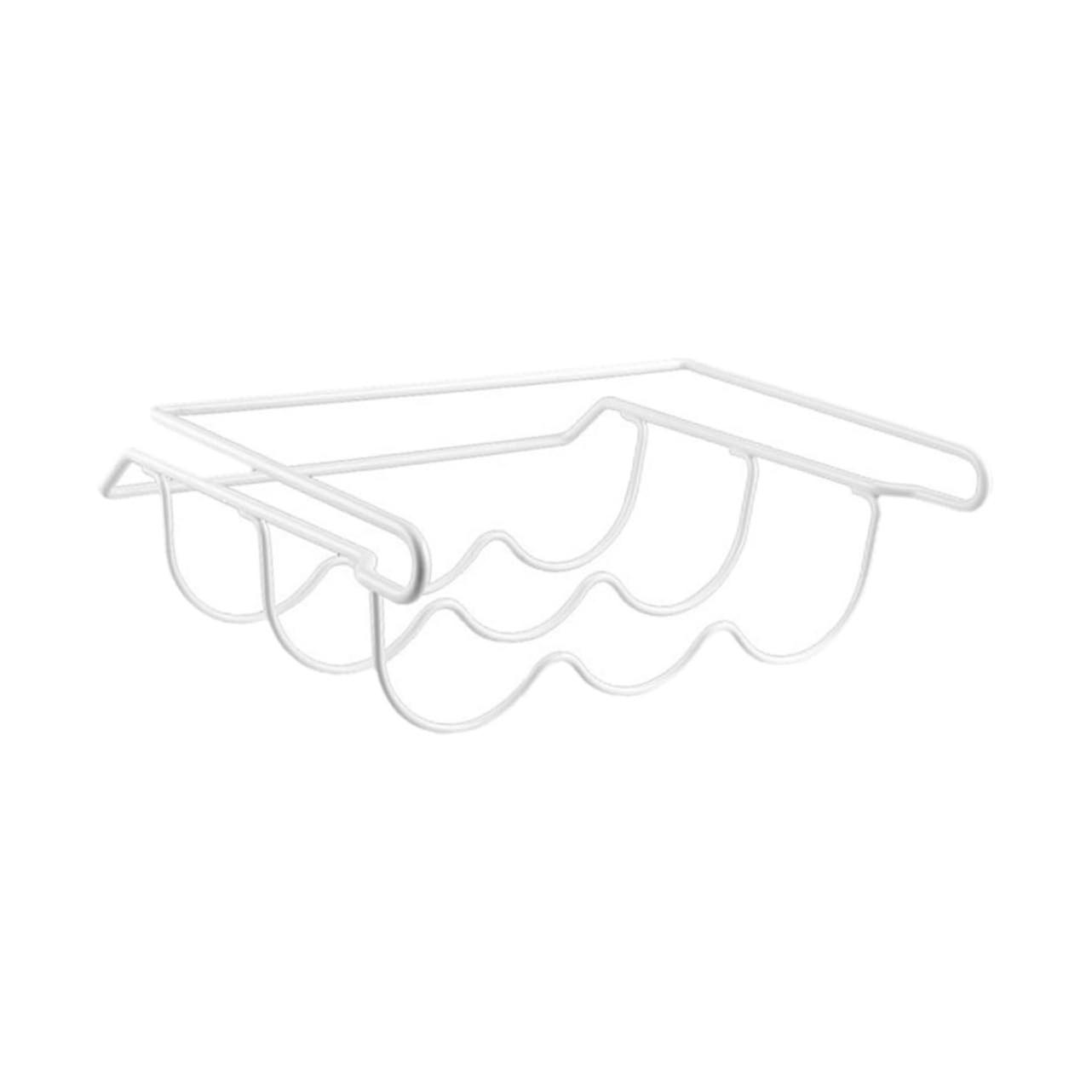 Beer Bottle Fridge Organizer UnderShelf Wine Rack for Maximize Space and Kitchen Storage