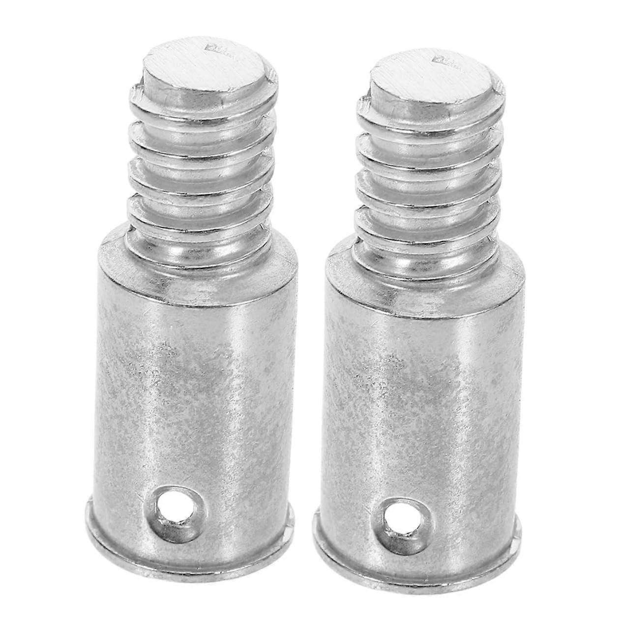 Extension Pole Adapter Tips 2 Pack, Durable Alloy Threaded Connector for Mop and Broom Handles