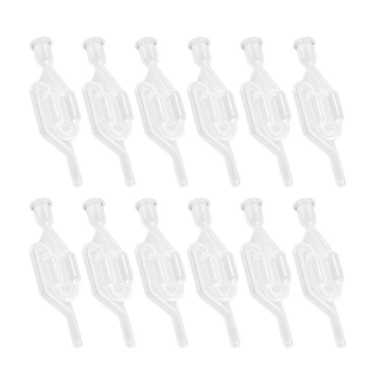 12 Winemaking Check Valves, Winemaking Check Valves, S-Type Brewing and Fermentation Air Locks