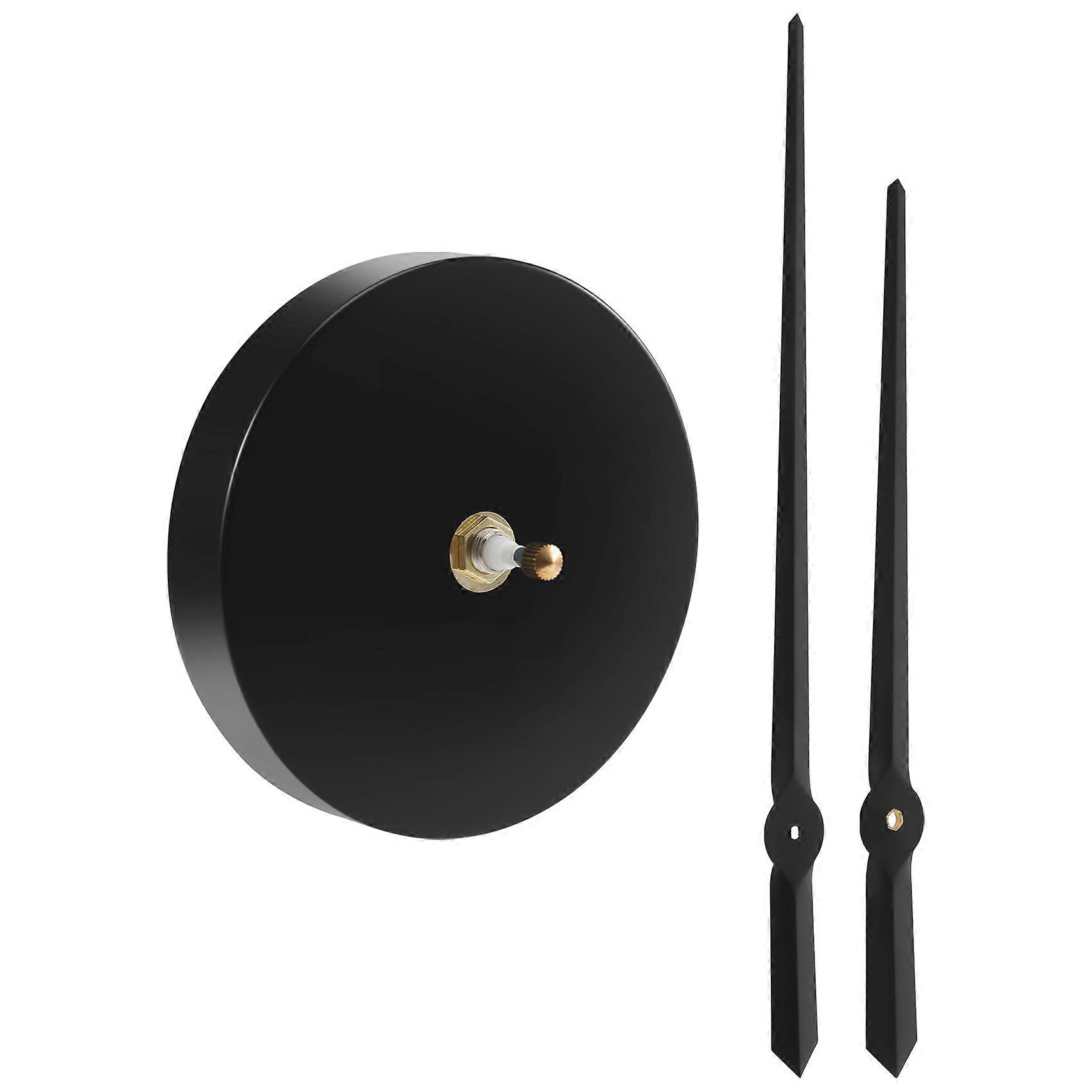 3D Clock Hands,DIY Large Clock Movement Mechanism Needles Part,Black