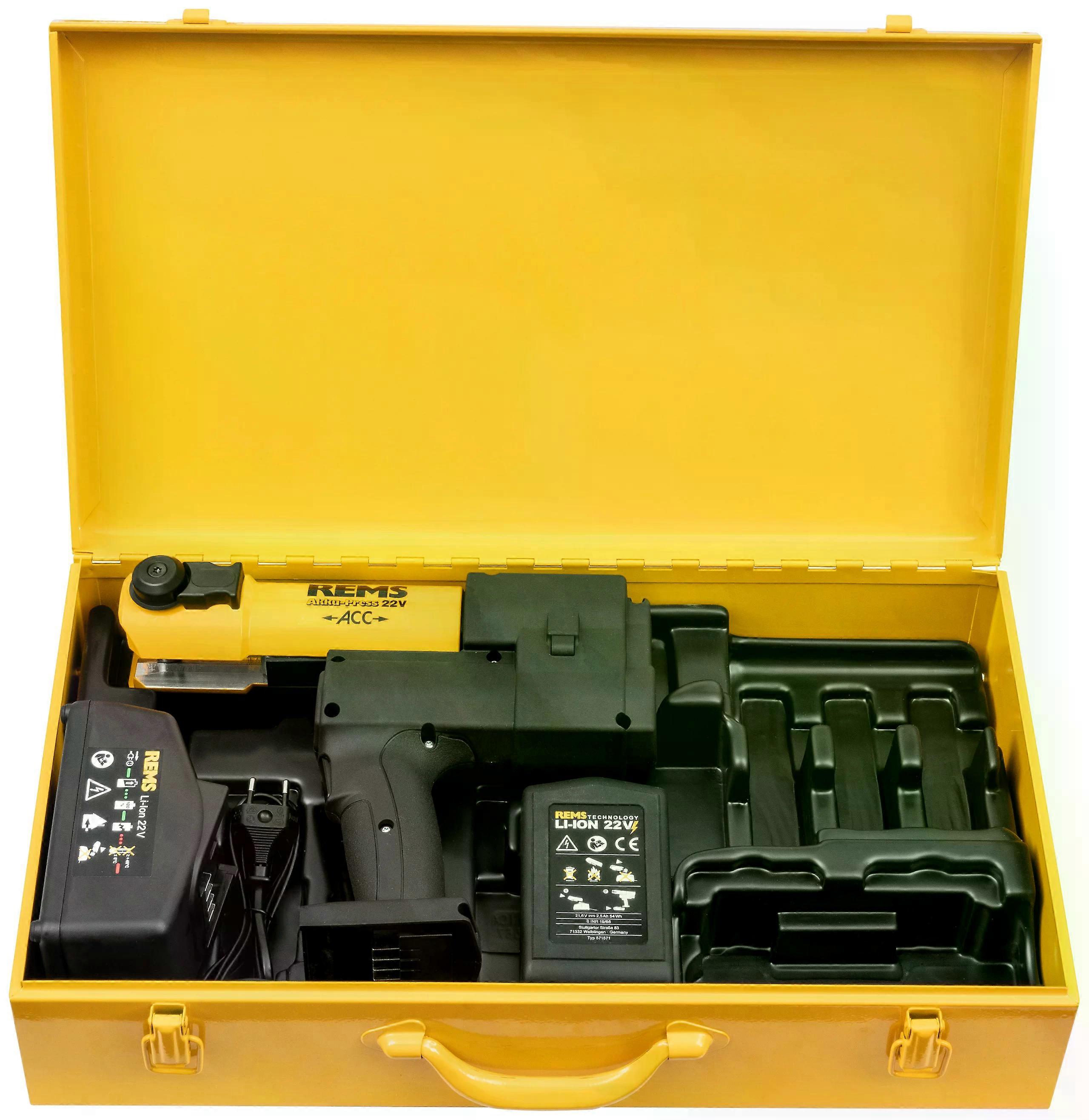 REMS Akku-Press 22V ACC Basic-Pack