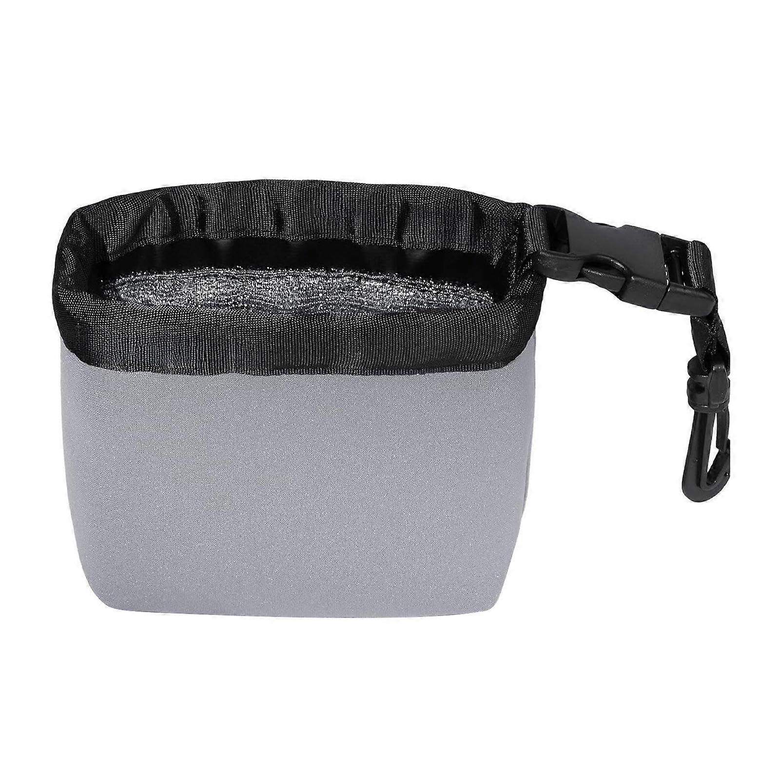 Golf Ball Cleaner Bag with Easy Carry Hook, Compact Reusable Golf Club Cleaning Accessory