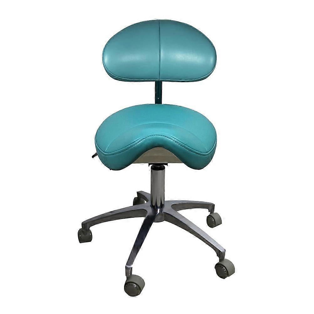 Ergonomic Saddle Stool with Wheels, Adjustable Height Rolling Chair for Salon, Spa and Office